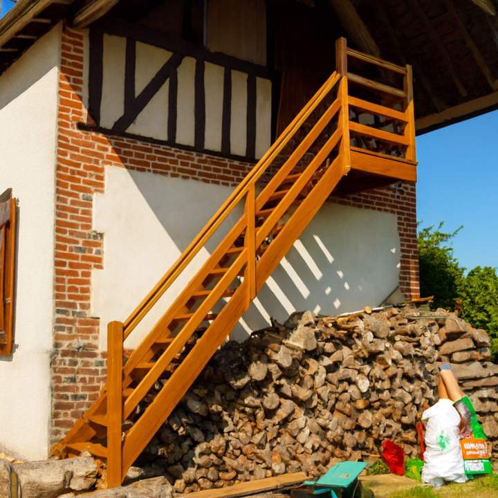 Maison avec charpente traditionnelle Pont-Audemer